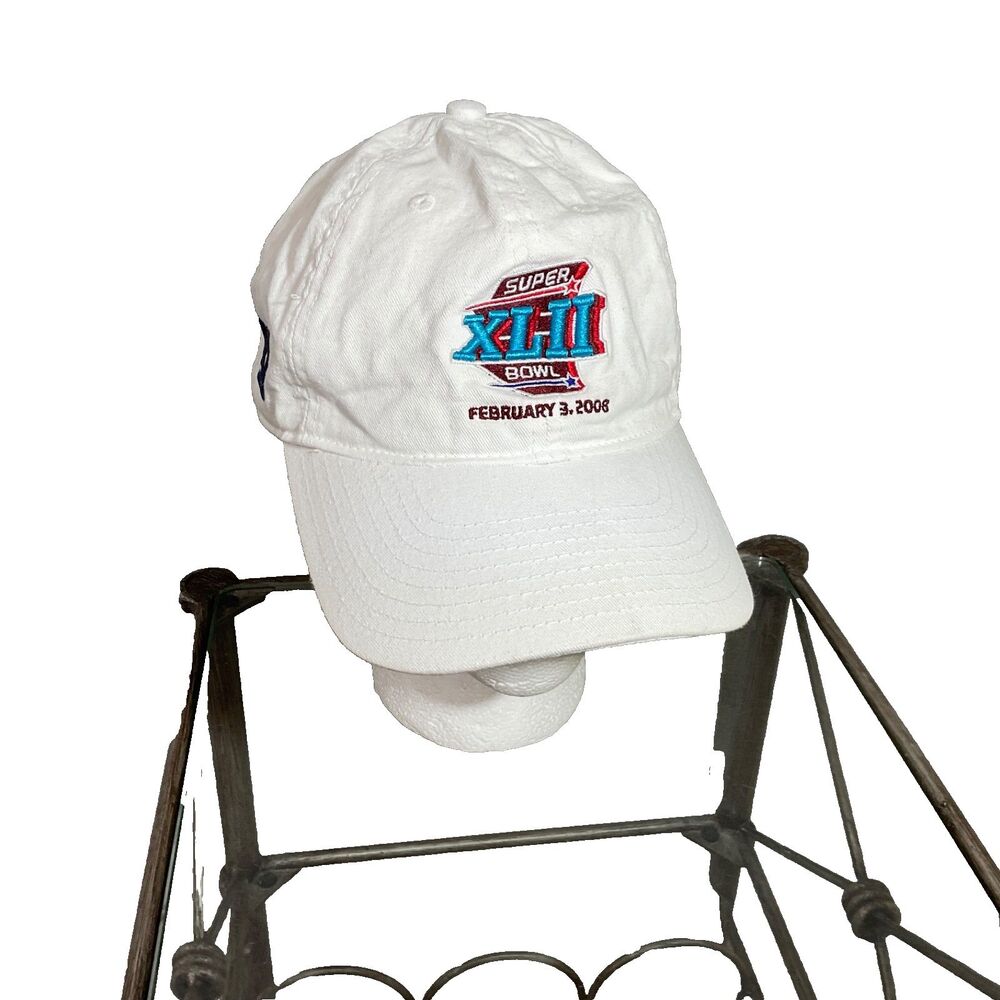 Reebok Hat OS NFL Super Bowl XLII 42  Cap 2008 New York Giants strap back *